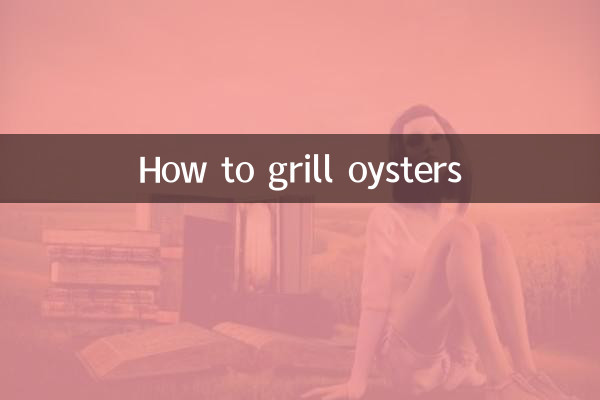 Como grelhar ostras