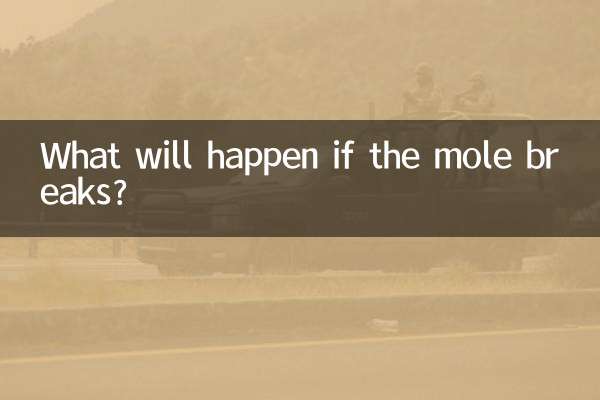 Cosa succederà se il neo si rompe?