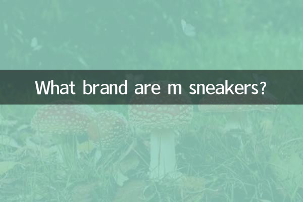 एम स्नीकर्स किस ब्रांड के हैं?