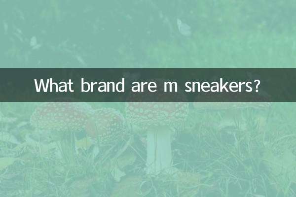 एम स्नीकर्स किस ब्रांड के हैं?