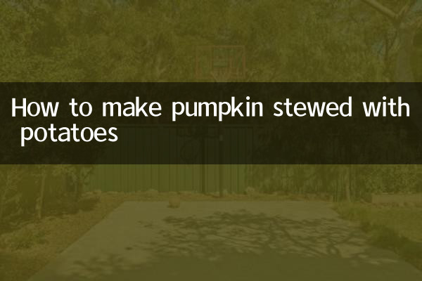 Come preparare la zucca in umido con le patate