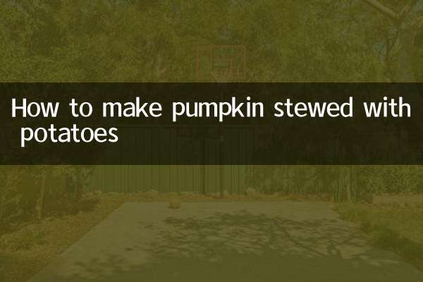 طرز تهیه کدو حلوایی با سیب زمینی خورش