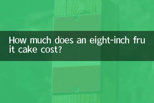 Wie viel kostet ein 20 cm großer Obstkuchen?