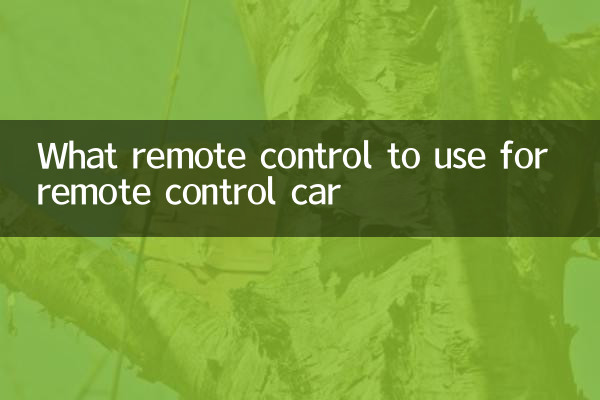 Qual controle remoto usar para carro com controle remoto