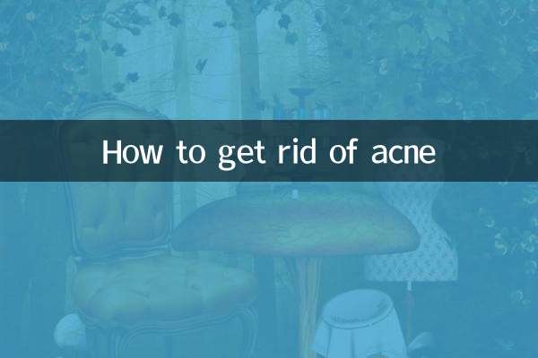 Wie man Akne loswird