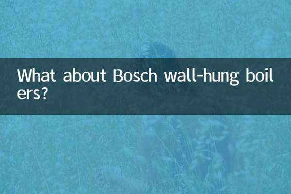 ماذا عن غلايات بوش المعلقة على الحائط؟