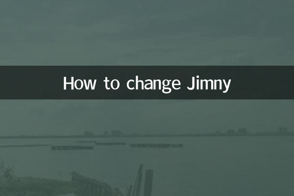 How to change Jimny