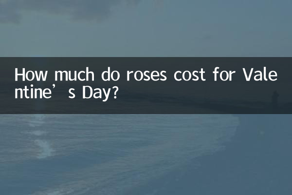 情人節玫瑰花多少錢