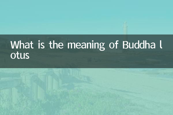 Quelle est la signification de Bouddha Lotus