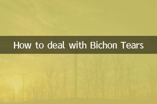 How to deal with Bichon Tears