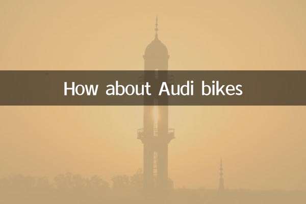 Che ne dici delle bici Audi?