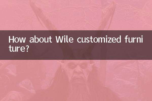 Que tal móveis personalizados Wile?