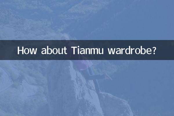 How about Tianmu wardrobe?