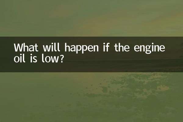अगर इंजन ऑयल कम हो जाए तो क्या होगा?
