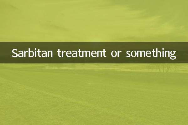 Tratamiento sarbitán o algo así.