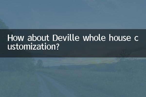 Che ne dici della personalizzazione dell'intera casa di Deville?