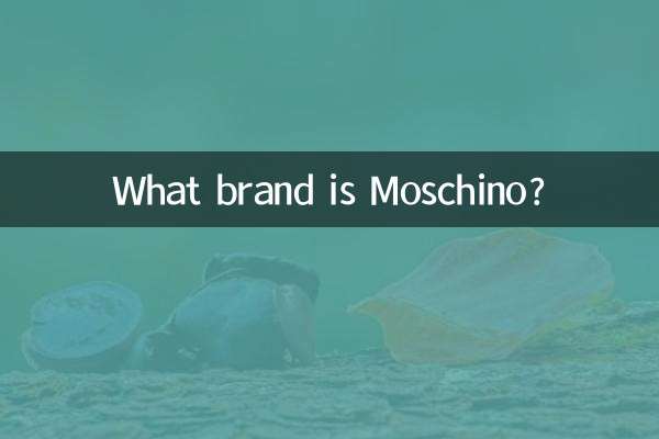 What brand is Moschino?