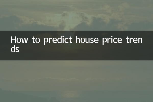 Come prevedere l'andamento dei prezzi delle case