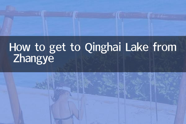 Comment se rendre au lac Qinghai depuis Zhangye