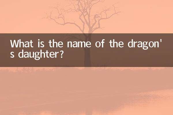 ¿Cómo se llama la hija del dragón?