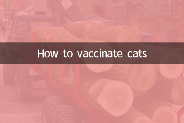 How to vaccinate cats