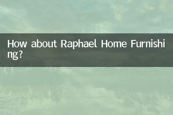 Wie wäre es mit Raphael Home Furnishing?