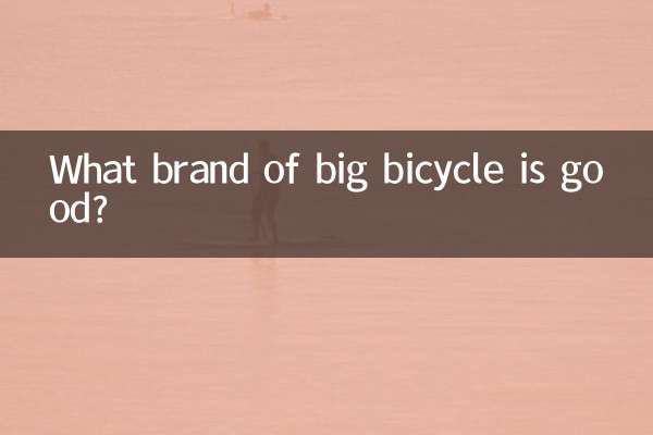 ¿Qué marca de bicicleta grande es buena?
