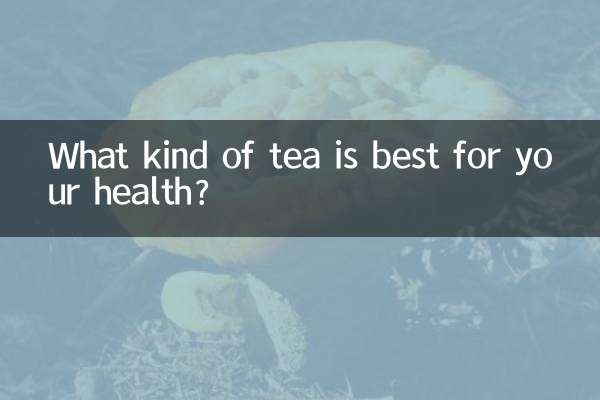 Che tipo di tè è meglio per la tua salute?