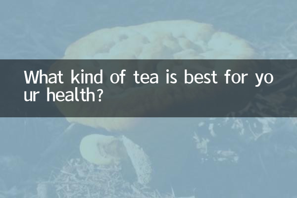 Che tipo di tè è meglio per la tua salute?