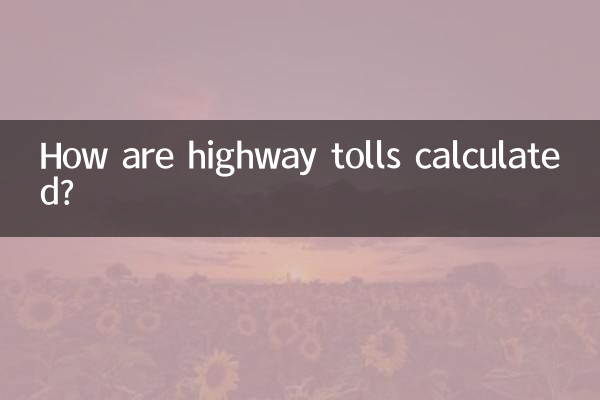 Como são calculados os pedágios nas rodovias?