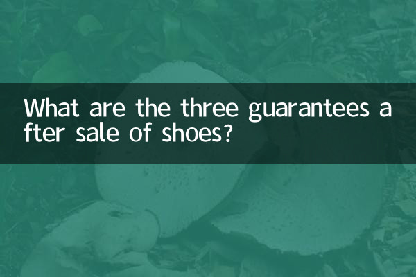 Какие три гарантии после продажи обуви?