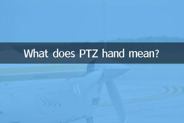 O que significa mão PTZ?