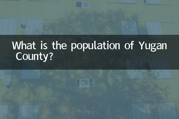 What is the population of Yugan County?