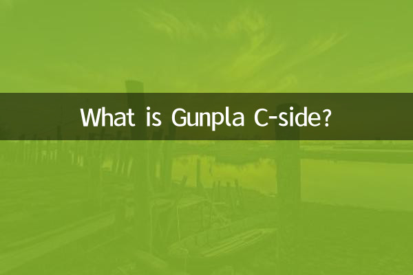 What is Gunpla C-side?