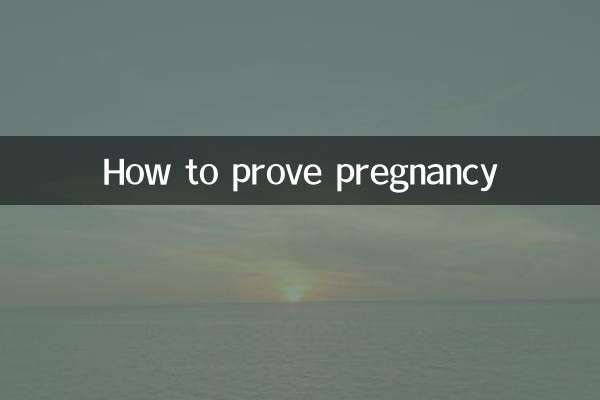 نحوه اثبات بارداری