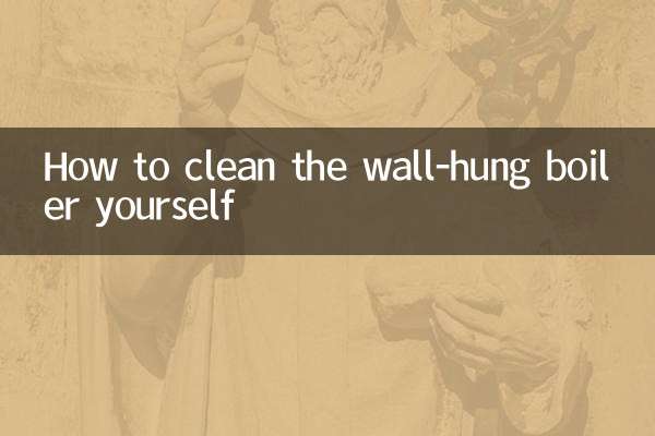 So reinigen Sie den Wandkessel selbst
