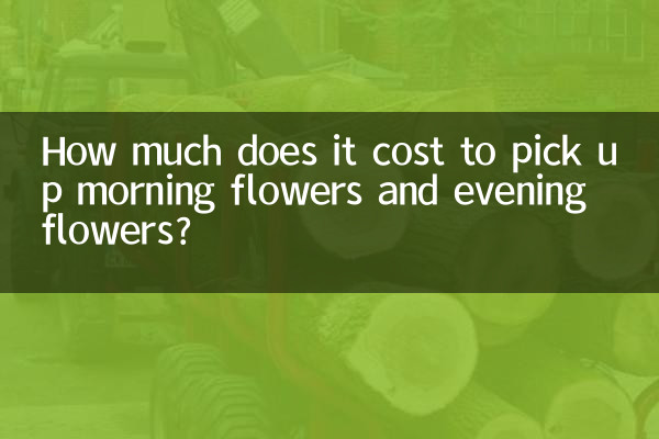 Сколько стоит собрать утренние цветы и вечерние цветы?