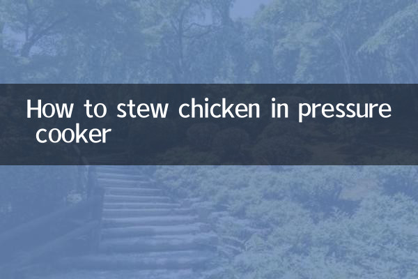 Come stufare il pollo nella pentola a pressione