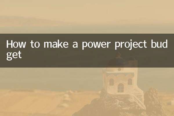 پاور پروجیکٹ کا بجٹ کیسے بنائیں