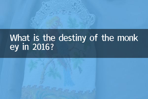 2016 সালে বানরের ভাগ্য কী?