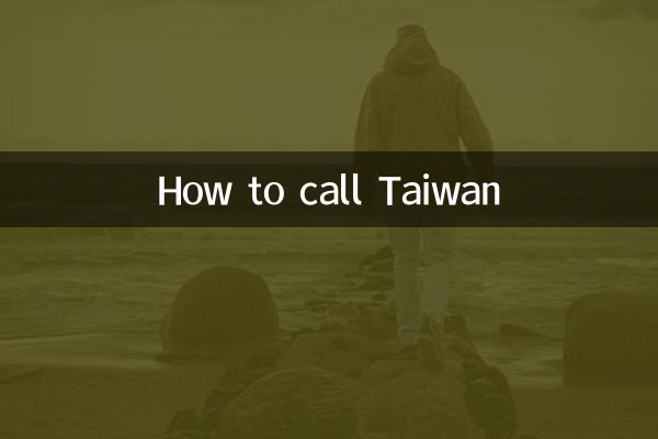 Cómo llamar a Taiwán