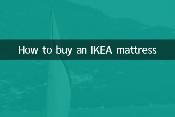 Comment acheter un matelas IKEA