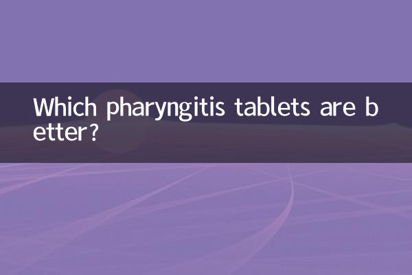 कौन सी ग्रसनीशोथ की गोलियाँ बेहतर हैं?