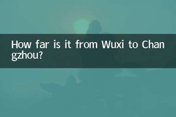 Quanto dista Wuxi da Changzhou?