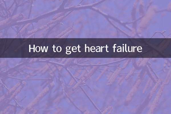 Comment avoir une insuffisance cardiaque