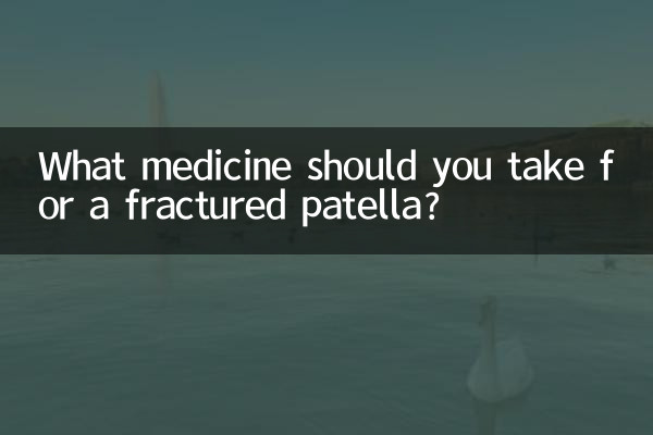 Welche Medikamente sollten Sie bei einer Patellafraktur einnehmen?