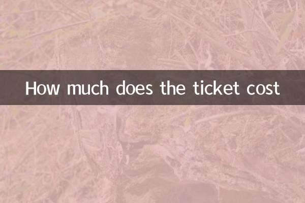 How much does the ticket cost