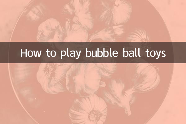 Come giocare a bubble palle giocattoli