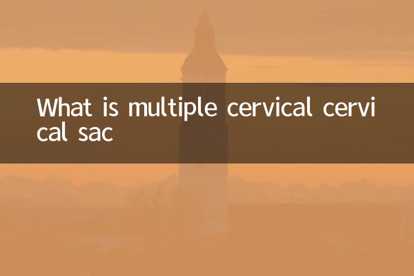 What is multiple cervical cervical sac
