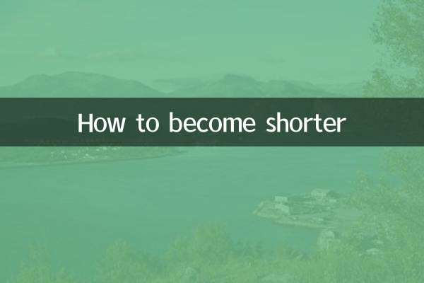 How to become shorter